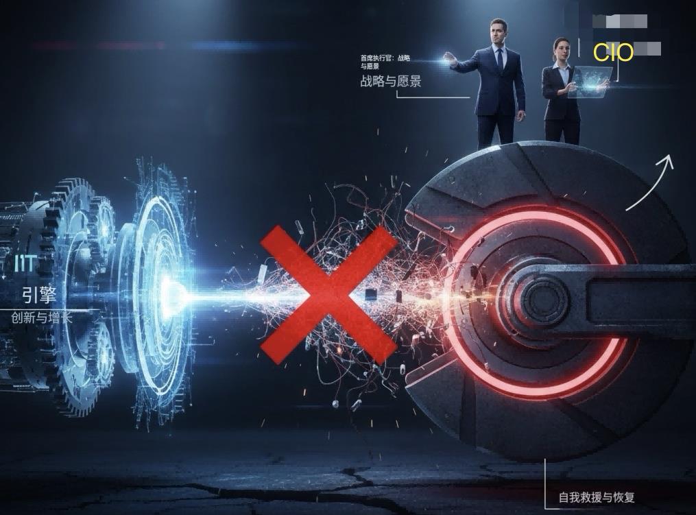 从引擎到刹车：当你的IT部门开始“失速”，CEO和CIO该如何自救？