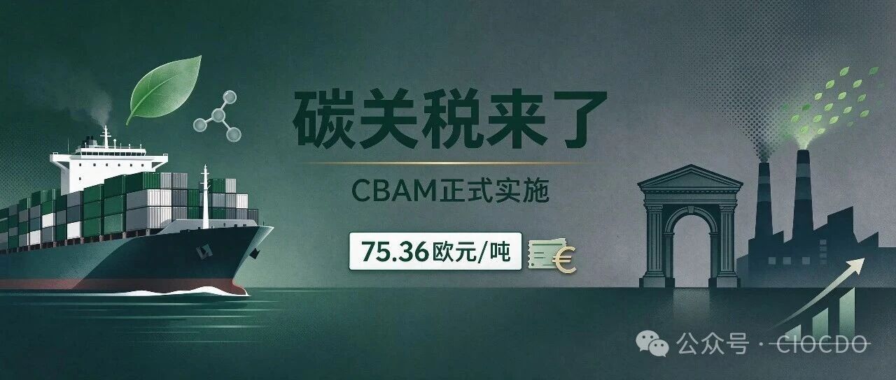【欧盟碳边境调节机制（CBAM）系列】02碳关税来了：CBAM正式实施，福建出口企业的考题与活路