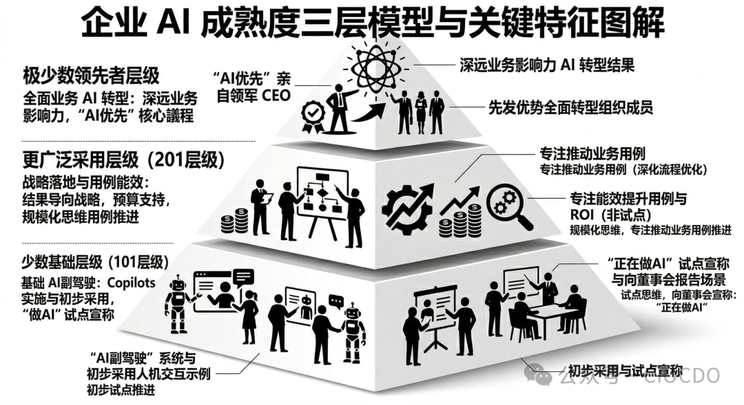 告别“纸上谈兵”：企业如何真正实现 AI 成熟度的跃升？【附企业AI成熟度自评问卷】